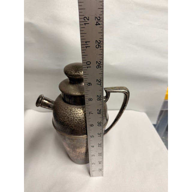 Silver 1920s Bernard Rice’s Sons Apollo Cocktail Shaker For Sale - Image 8 of 8