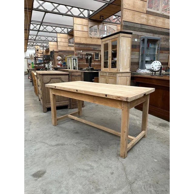 Butcher's Table in Solid Beech For Sale - Image 11 of 12