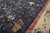 1920s Blue Floral Modern Antique Chinese Art Deco Rug 14' X 23' Handknotted Wool Carpet For Sale - Image 4 of 6