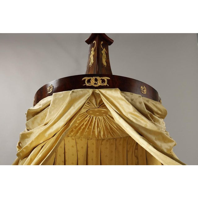 Early 19th Century Empire Bed with Canopy, 1810 For Sale - Image 5 of 18