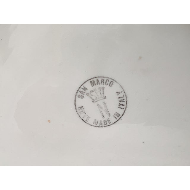 Vintage Italian Nove San Marco Carrot Jar – Ceramic Lidded Canister – Whimsical / Vegetableware For Sale - Image 9 of 12