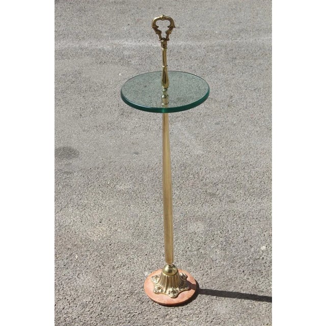 Vintage Marble Side Table For Sale - Image 9 of 9