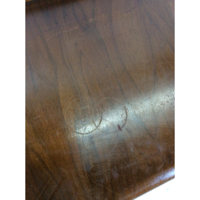 Antique Art Deco Compact Server With Waterfall Top For Sale - Image 4 of 17