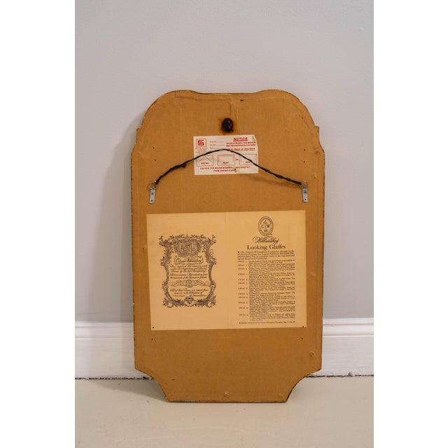 Friedman Brothers Colonial Williamsburg Gilt Frame Wall Mirror For Sale - Image 9 of 12