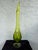 1960s 1960s Viking Epic 6-Petal Emerald Green Art Glass Footed Swung Vase — 20” For Sale - Image 5 of 8