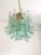 Green-Wather Murano Glass Sella Chandelier with Gold 24k Metal Frame by Simoeng For Sale - Image 11 of 11
