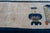 1920s Ivory Vase Medallion Antique Chinese Peking Knotted Wool Carpet Rug For Sale - Image 10 of 10