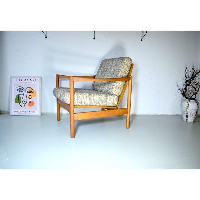 Mid-Century Modern Vintage Lounge Chair from Walter Knoll, 1960s For Sale - Image 3 of 11