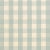Sample - Schumacher Camden Cotton Check Fabric in Aqua For Sale