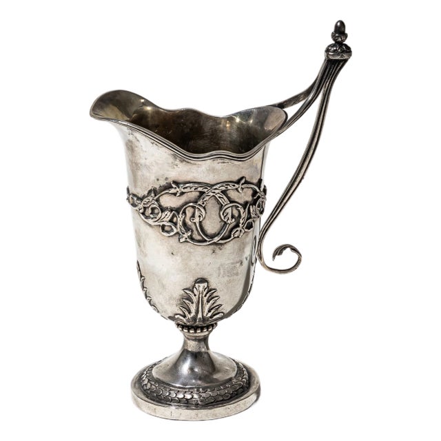 Silver Milk Jug, Leipzig, Germany, 1800s For Sale