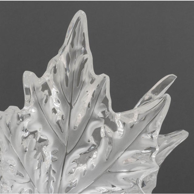 Lalique Crystal "Champs-Elysees" Two-Tier Chandelier For Sale In New York - Image 6 of 13