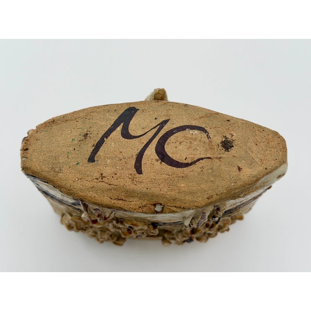 Brutalist Sculptural Rams Head Vase, 1960s For Sale - Image 4 of 5