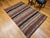 Antique Shahsavan Tribal Kilim, Handwoven Wool, Southwestern Pattern, Earth Tones, 5x7 For Sale - Image 4 of 17