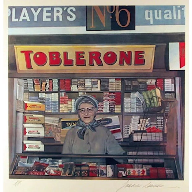Lawrence, Lady Leicester Square (Toblerone), Print For Sale