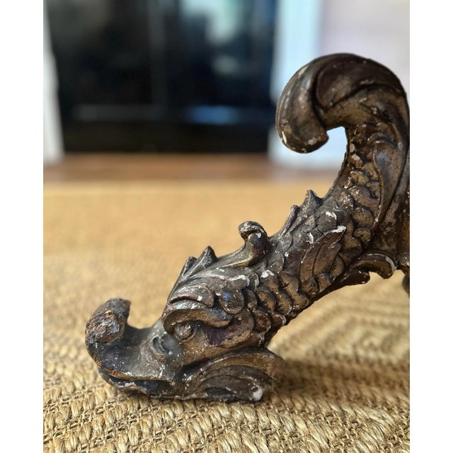 Wood Italian Grotto Cocktail / Coffee With Specimen Marble Top For Sale - Image 7 of 12