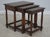 Age: Approx: 20 Years Old Details: Factory Distressed Jacobean Style High Quality Construction Stackable Nesting Tables...