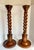 Here is a beautifully crafted pair of vintage candlesticks by Theodore Alexander, made in the late 20th century and...