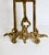 Brass Vintage Ornate Brass Easel 15" For Sale - Image 8 of 8