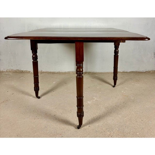 Spanish Drop-Leaf Dining Table, 1930s For Sale - Image 12 of 18
