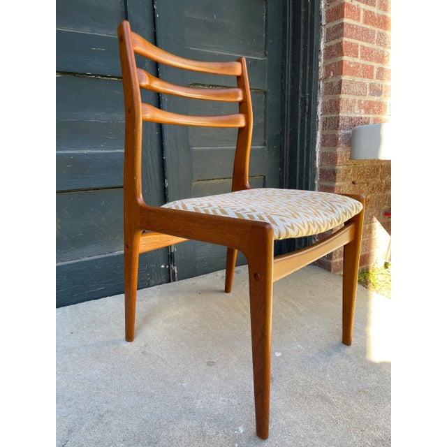 1960s Danish Modern Teak Chairs - Set of 4 For Sale - Image 10 of 13