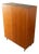 Vintage Wooden Wardrobe, Germany, 1960s For Sale