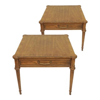 End Table Heritage Square Side Table - a Pair For Sale