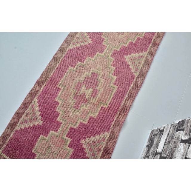 Vintage Anatolian Hallway Antique Runner For Sale - Image 10 of 10
