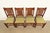 Early 20th Century Stickley Brothers Style Antique Mission Oak Arts & Crafts Dining Chairs, Set of Four For Sale - Image 5 of 12