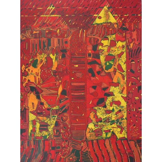 Jean-Pierre Vielfaure, The Chaos Within, Lithograph For Sale - Image 7 of 10