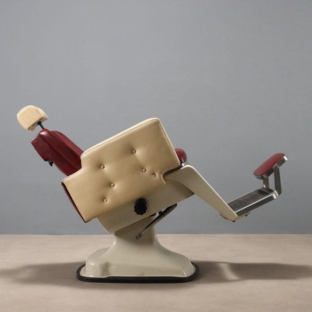 Vintage Barber Chair, 1960s For Sale - Image 3 of 16