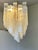 Transparent Luxury Italian Rectangular "Square ” Murano Glass Gold Chandelier by Simoeng For Sale - Image 8 of 8