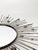Metal Vintage Round Mirror with Iron Rod, France, 1980s For Sale - Image 7 of 16