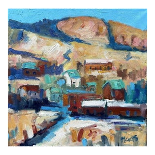 Virginia City Summer - Original Oil Western Landscape For Sale