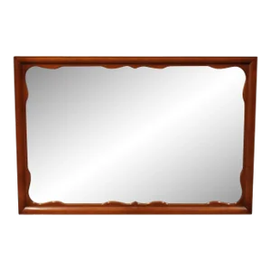 High End Vintage Solid Cherry Traditional Style 49" Dresser / Wall Mirror 301-4
