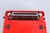 Valentine Red Typewriter by Ettore Sottsass for Olivetti, 1960s For Sale - Image 10 of 18