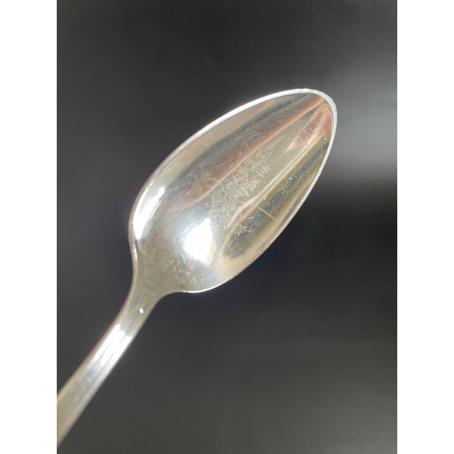 National Silver Co Overture 1936 Sterling Silver Five O'Clock Teaspoon For Sale In Las Vegas - Image 6 of 8