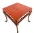 This is a Rare and exceptional example of an antique Chinese matte red-lacquered display stand. The quality of...