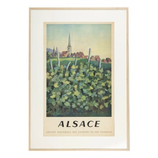 Vintage Travel Poster, 1946 For Sale