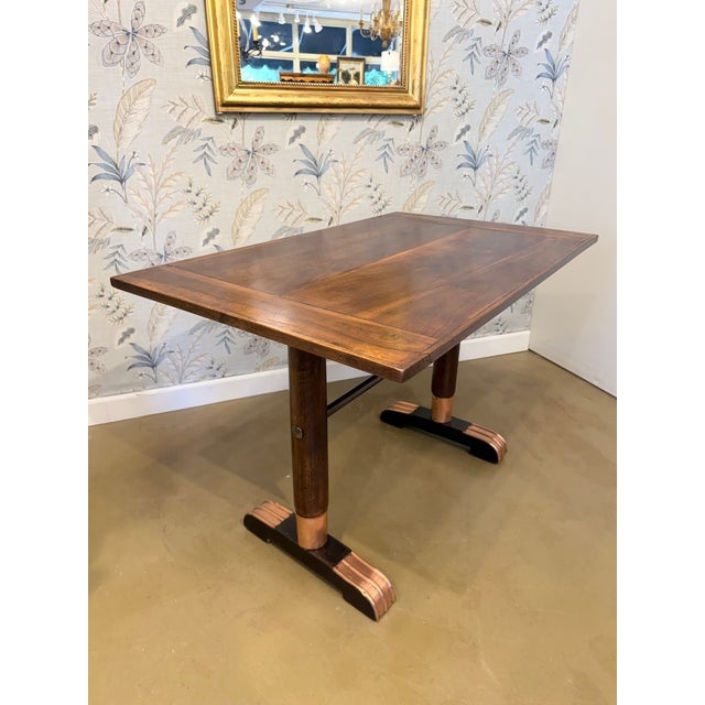 Brown 19th Century French Bistro Table For Sale - Image 8 of 10