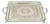 Antique English Victorian Rectangular Silver Plated Platter Bar Tray on Paw Feet For Sale