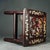Vintage Chinese Zitan Rosewood Mother-of-Pearl Inlaid "Magpie on Plum" Stool For Sale - Image 4 of 7