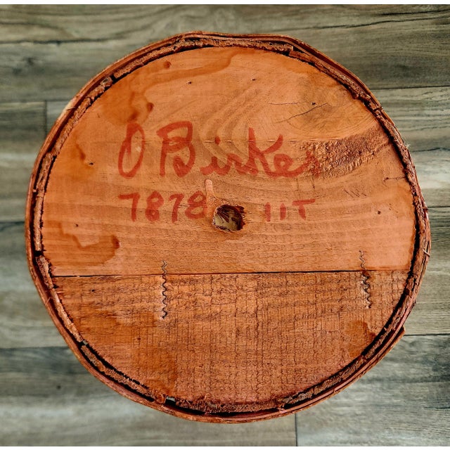 Raggedy Ann Andy Folk Art Wastebasket Vintage Handmade For Sale - Image 13 of 13
