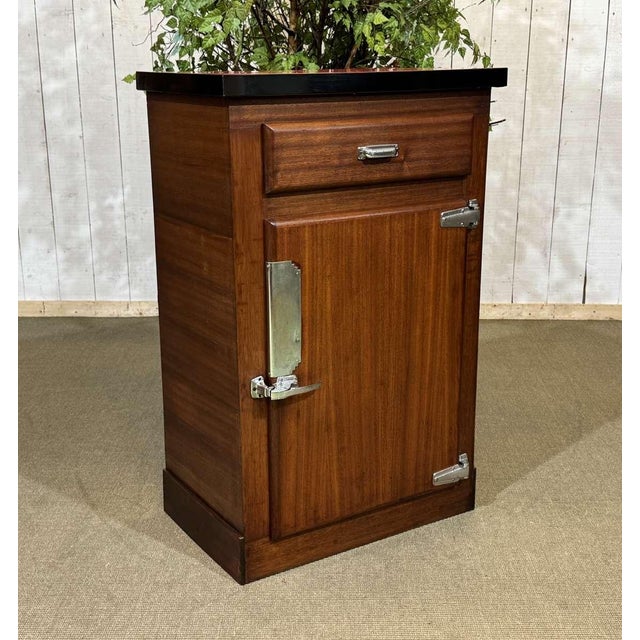 Bistro Buffet in Mahogany with Formica Top, 1950s For Sale - Image 14 of 16