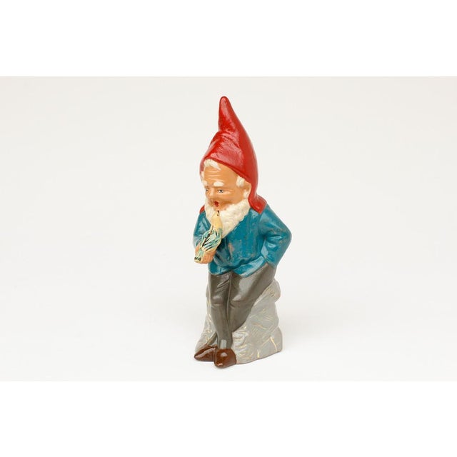 Terracotta Garden Gnome by VEB, 1950s For Sale - Image 12 of 12