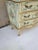 Vintage From 1950s Hand Painted Chest of Drawers 3 Drawer Serpentine Style For Sale - Image 9 of 12