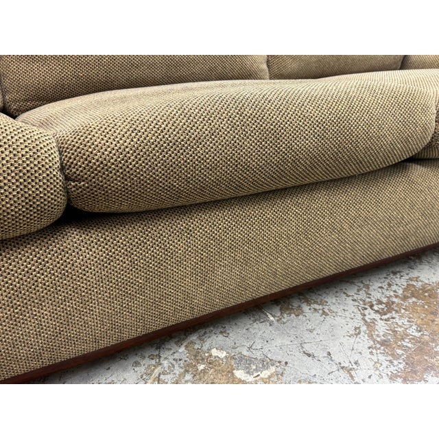 Green John Wheatman for Marco Fine Furniture Tweed Sofa For Sale - Image 8 of 12