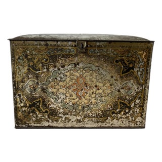 Antique Tin Biscuit Box by by h.j. Heinz 57 Company For Sale