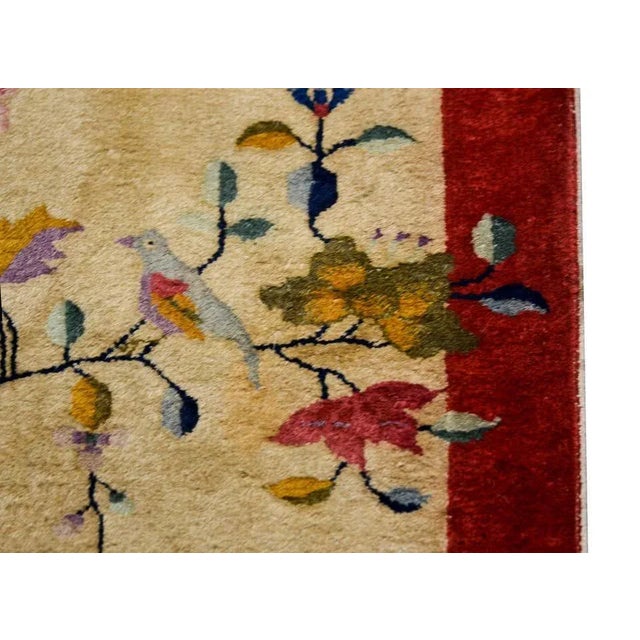 1930s Early 20th Century Chinese Art Deco Rug For Sale - Image 5 of 12