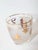 Gold Vintage Libbey Frosted & Golden Foliage Cocktail Glasses Set of 4 For Sale - Image 8 of 10