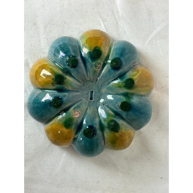 Blue Late 20th Century Chinese Porcelain Pumpkin Shaped Box For Sale - Image 8 of 9